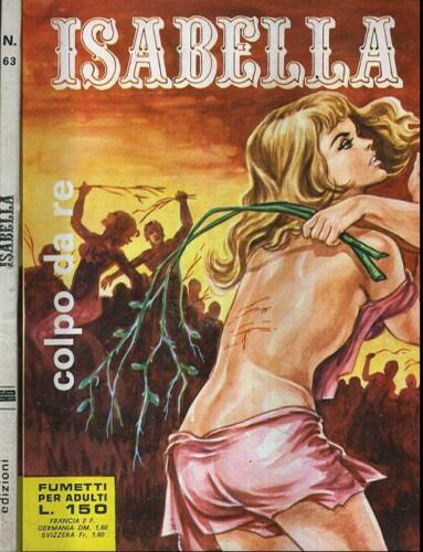 FP- ISABELLA N.23 FUMETTO EROTICO -- ERREGI - 1969 - B - SBX