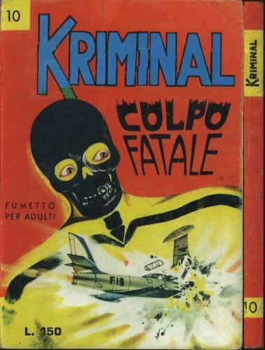 FN- KRIMINAL N.10 -- CORNO - 1965 - B - SBX