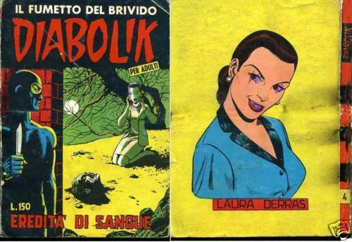 FN- DIABOLIK SECONDA SERIE N.4 EREDITA' DI SANGUE -- SODIP - 1965 - B - BL119