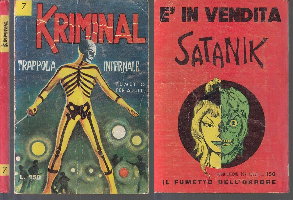 FN- KRIMINAL N.7 - MAGNUS - CORNO - 1965 - B - SBX