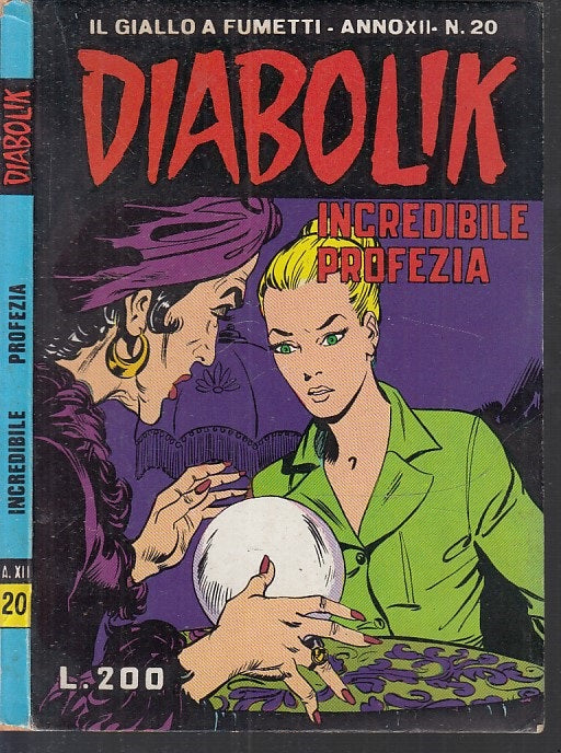 FN- DIABOLIK ANNO XII N.20 -- ASTORINA - 1972 - B - SBX