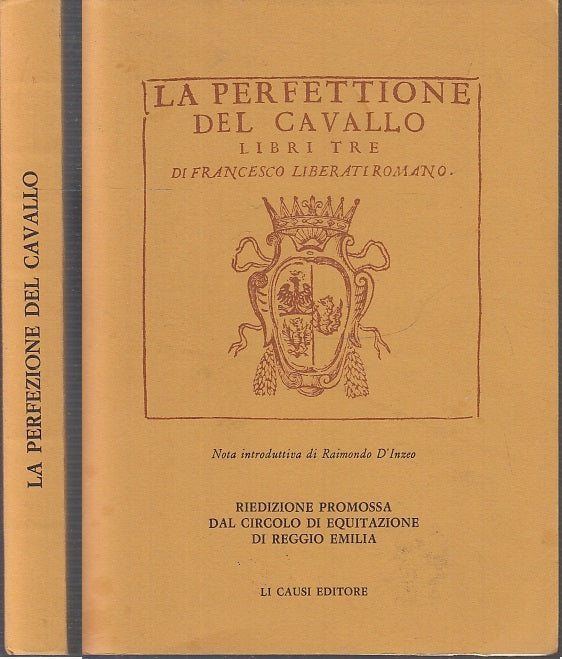 LZ- LA PERFETTIONE DEL CAVALLO - LIBERATI ROMANO - LI CAUSI --- 1983 - B - XFS12
