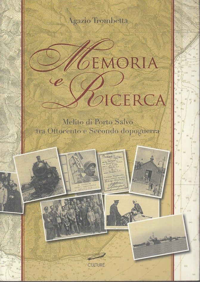 LS - MEMORIA E RICERCA - AGAZIO TROMBETTA - CULTURE --- 2008 - B - ZFS365