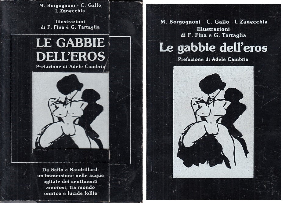 Le gabbie dell'Eros- Stampa Alternativa- 1a ed.- 8 cartoline e cofanetto- ZFS205