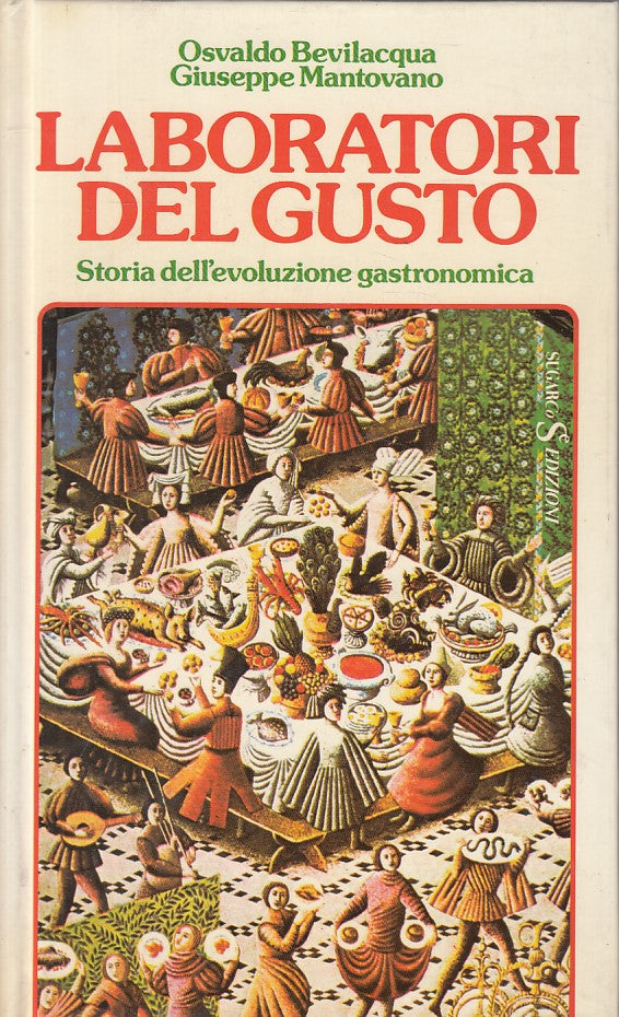 LS- LABORATORI DEL GUSTO EVOLUZIONE GASTRONOMICA-- SUGARCO --- 1982 - C - ZFS190
