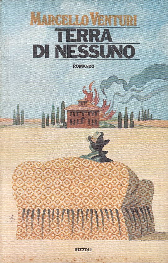 LN- TERRA DI NESSUNO - VENTURI - RIZZOLI -- 1a ED. - 1975 - B - YFS431