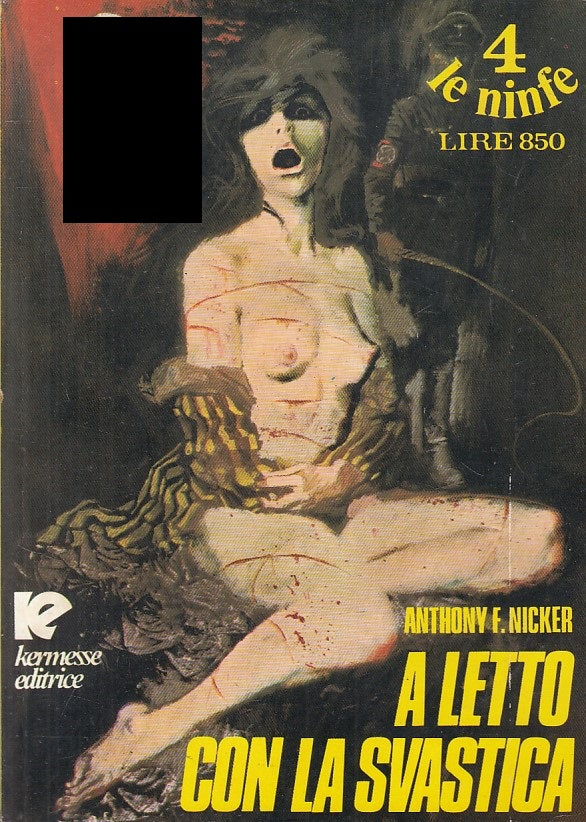 LX- A LETTO CON LA SVASTICA - NICKER - KREMESE - LE NINFE -- 1971 - B - YFS188