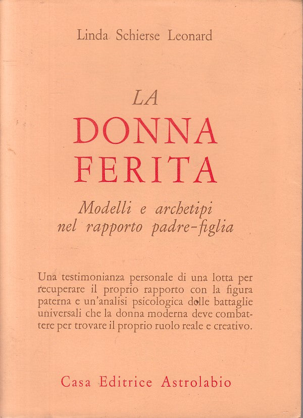 LS- LA DONNA FERITA MODELLI ARCHETIPI- LEONARD- ASTROLABIO--- 1985 - BS - YFS188