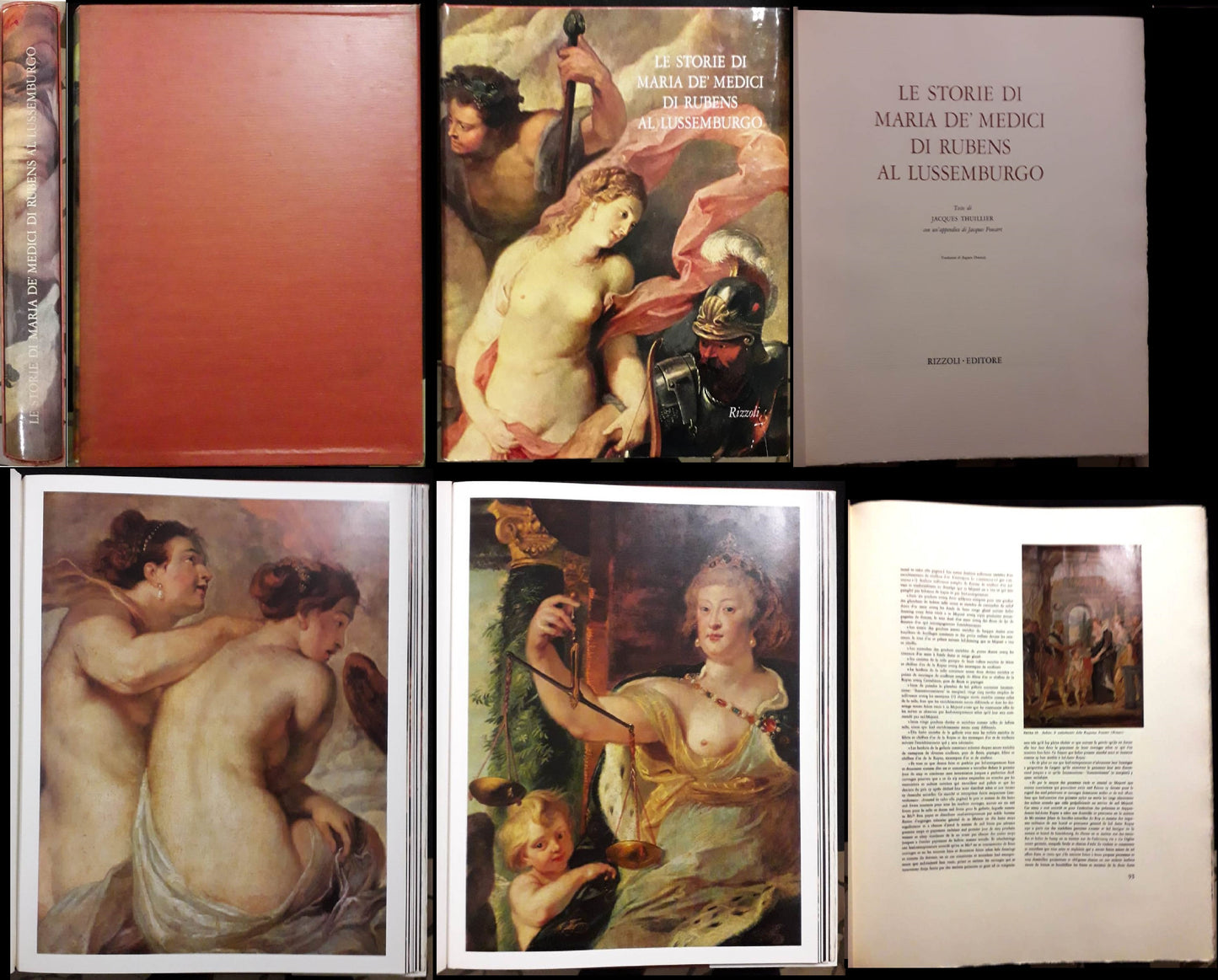 LT- STORIE DI MARIA DE MEDICI RUBENS AL LUSSEMBURGO- THUILLIER- RIZZOLI- 1967-CS
