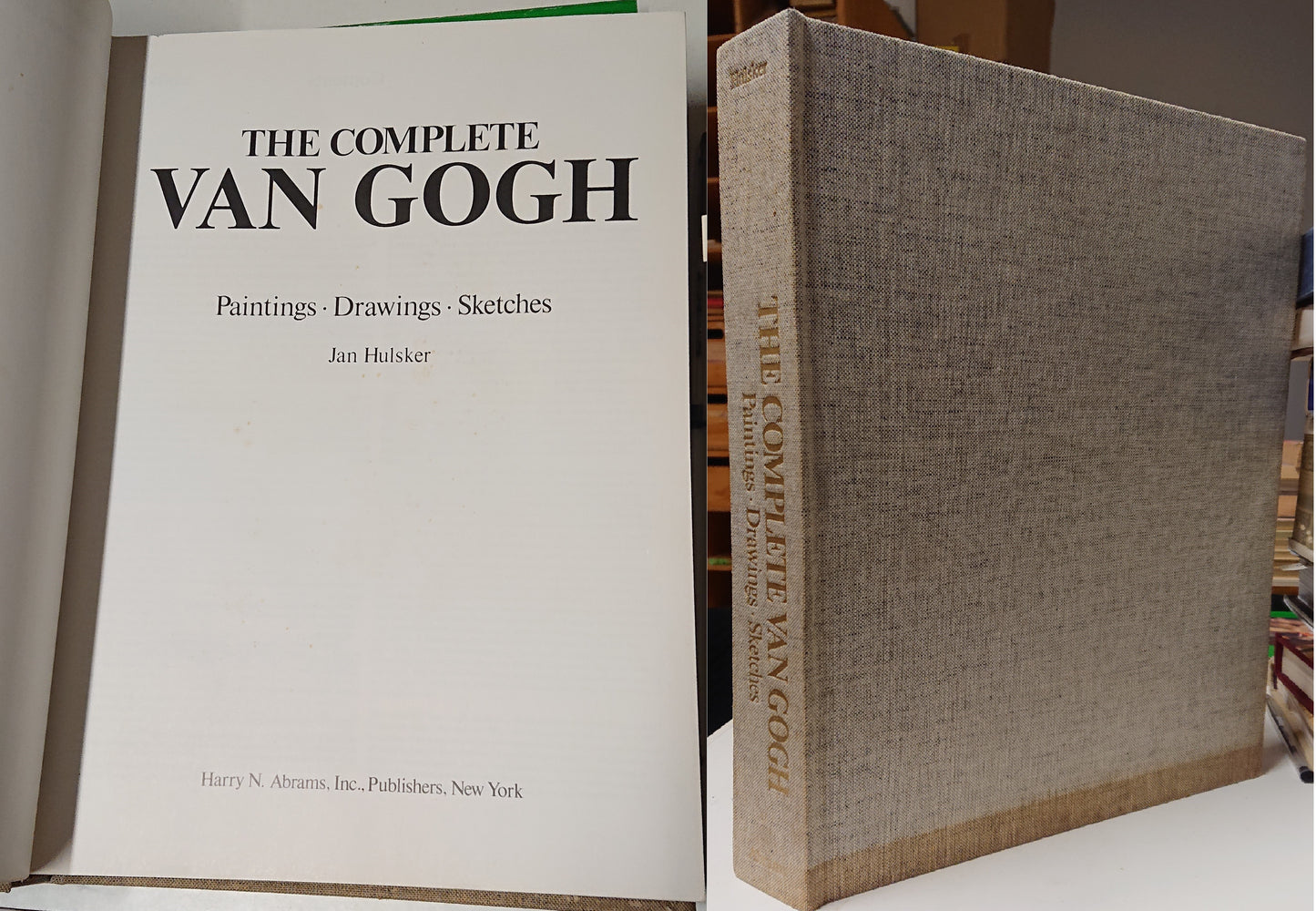 LT - THE COMPLETE VAN GOGH - JAN HULSKER - HARRY N. ABRAMS --- 1980 - C - YFS779