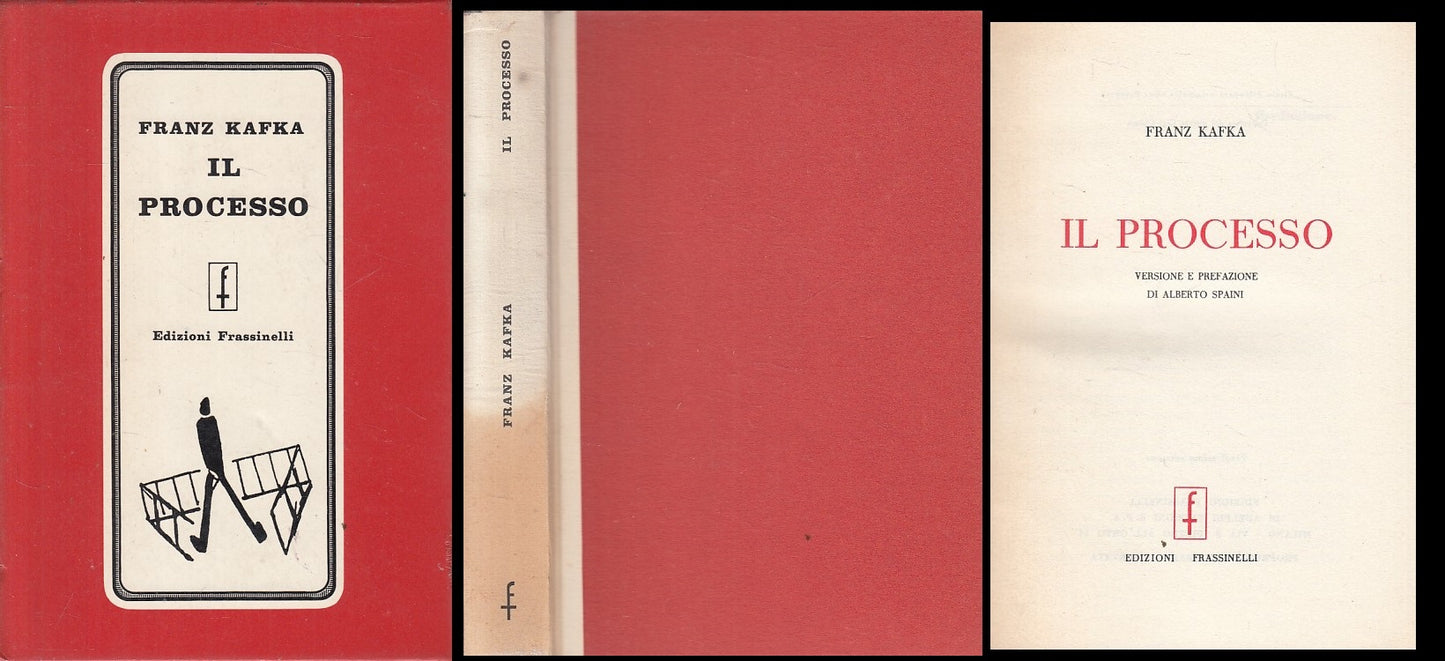 LN- IL PROCESSO - FRANZ KAFKA - FRASSINELLI --- 1968 - C - ZFS103