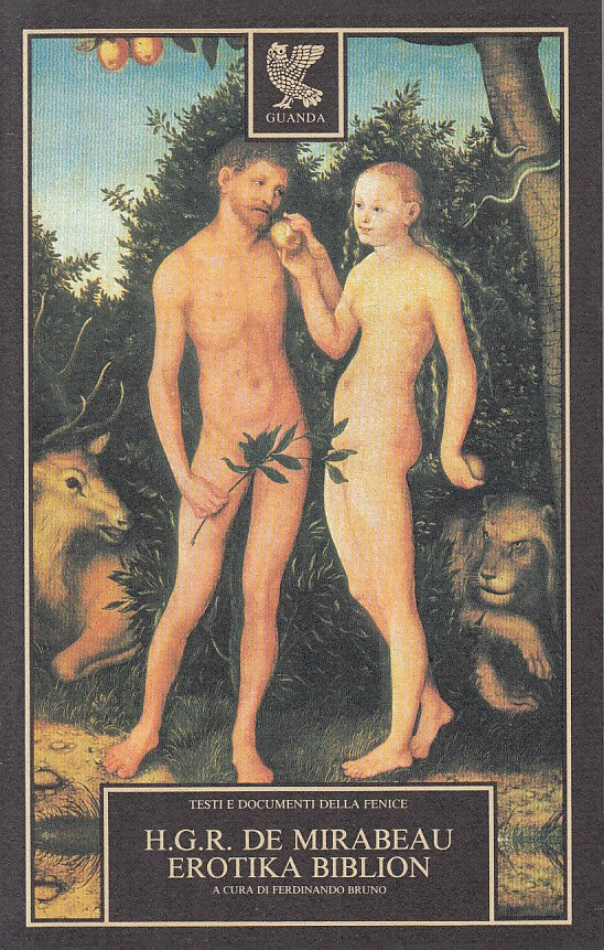 LX- EROTIKA BIBLION - DE MIRABEAU - GUANDA - FENICE -- 1983 - BS - ZFS65