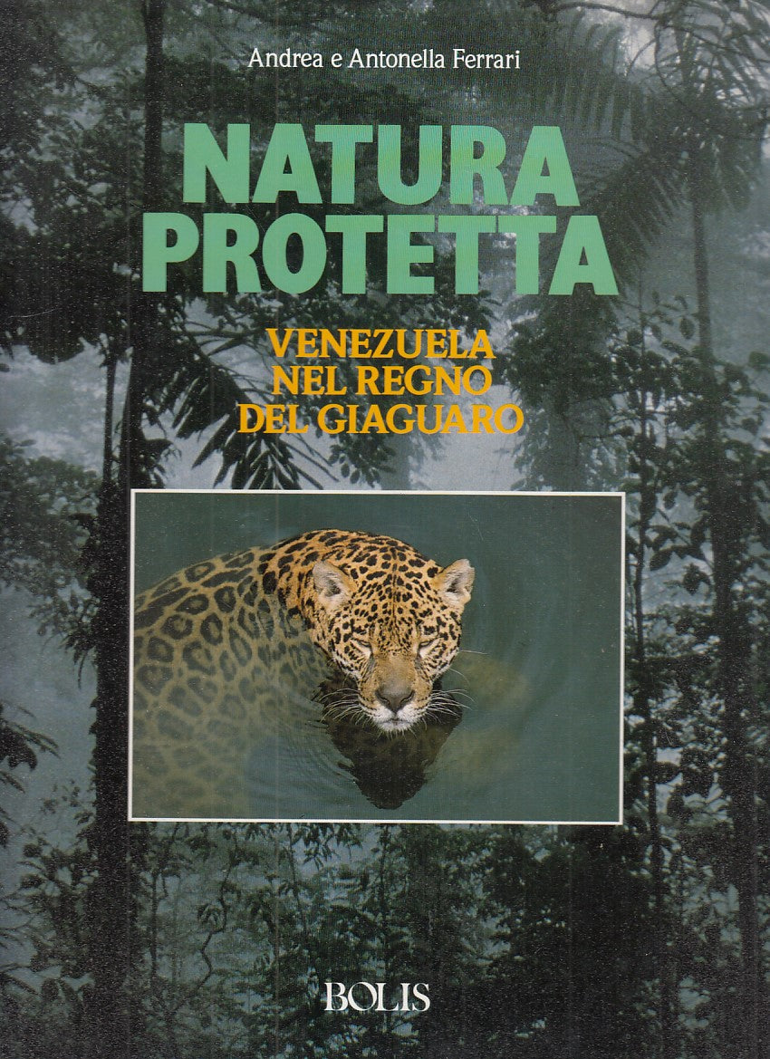 LZ- NATURA PROTETTA.VENEZUELA REGNO GIAGUARO- FERRARI- BOLIS--- 1990- CS- YFS775