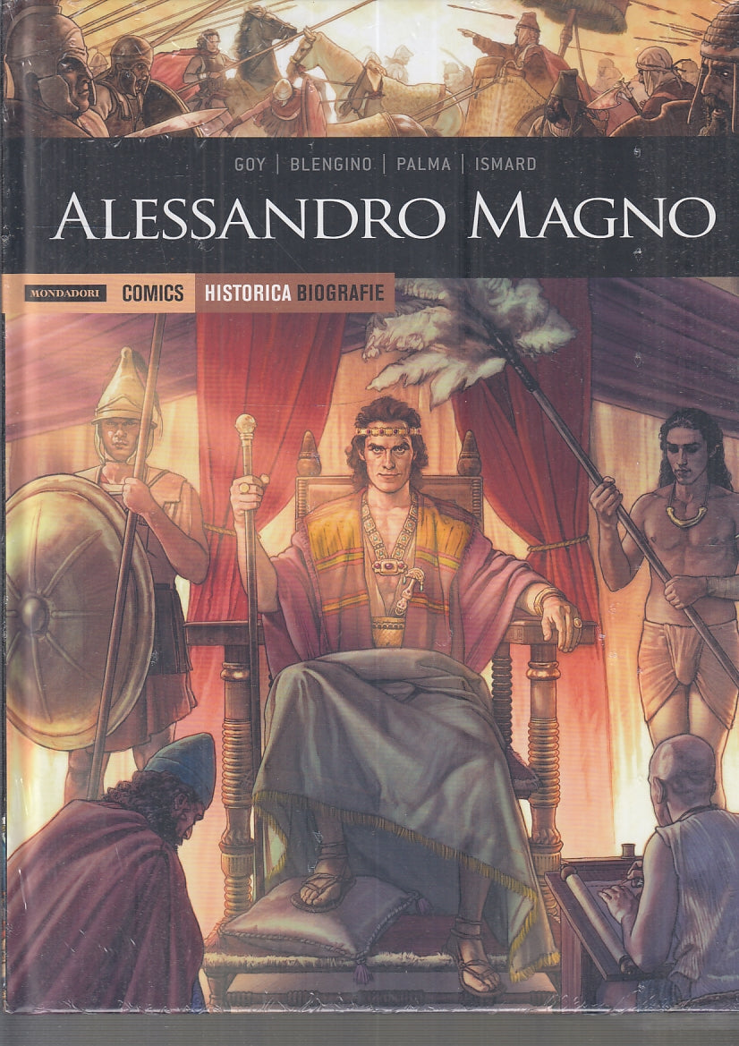 FV- HISTORICA BIOGRAFIE 18 ALESSANDRO MAGNO - MONDADORI COMICS - 2020- C- TBX