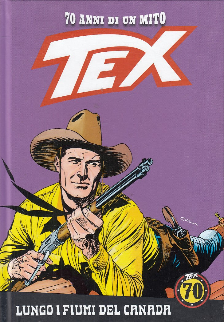 FB- 70 ANNI DI UN MITO TEX N.68 LUNGO I FIUMI DEL CANADA FIGURINE-- GdS-- C- G24