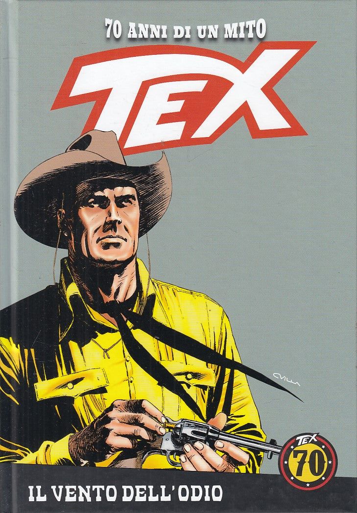 FB- 70 ANNI DI UN MITO TEX N.56 VENTO DELL'ODIO CON FIGURINE -- GdS -- C - G24