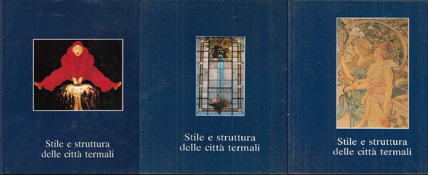 LT- STILE E STRUTTURA DELLE CITTA' TERMALI 3 VOLUMI I/III ----- 1984- CS- YFS503