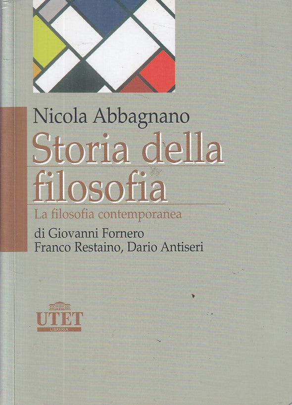 LS- STORIA DELLA FILOSOFIA VOL.4 TOMO 2 - ABBAGNANO - UTET --- 2007 - B - YFS496