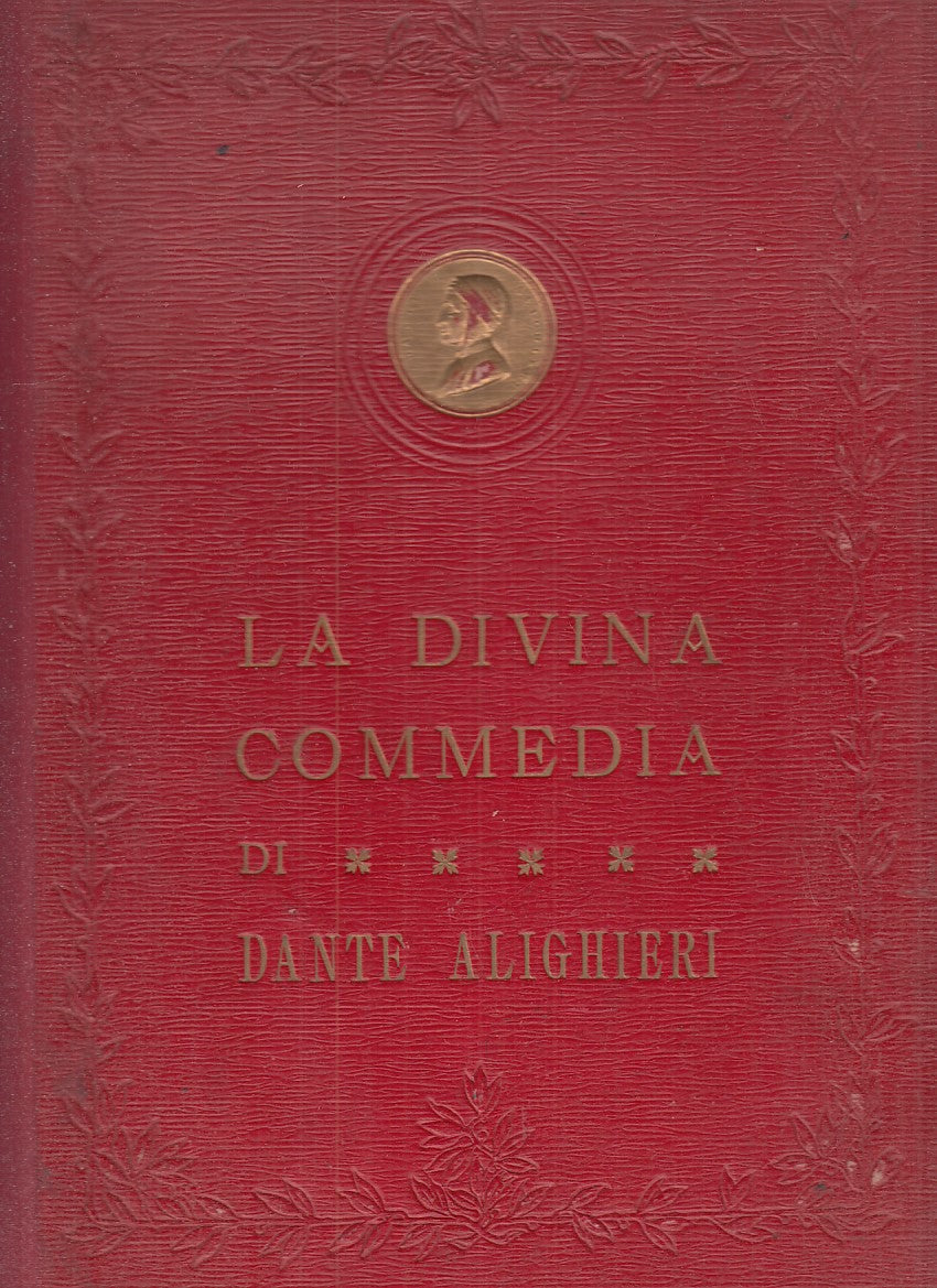 LN- LA DIVINA COMMEDIA - DANTE ALIGHIERI - SONZOGNO --- 1906 - C - YFS803