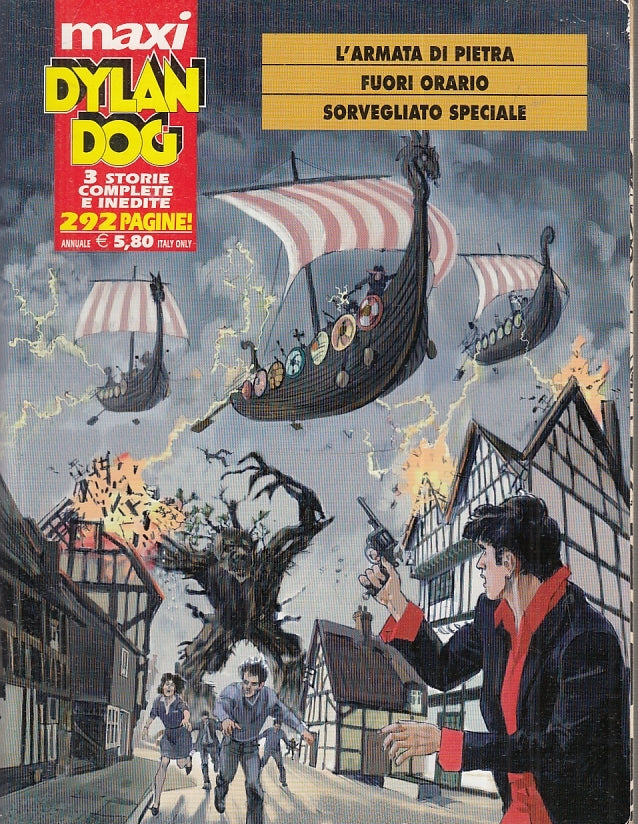 FB- DYLAN DOG MAXI N.13 L'ARMATA DI PIETRA -- BONELLI - 2010 - B - TBX