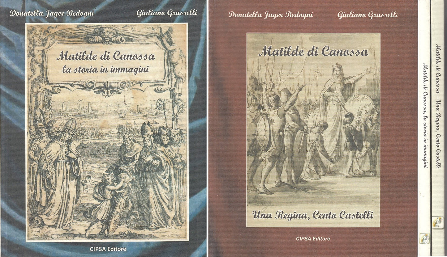LS- MATILDE DI CANOSSA 2 VOLL. - BEDOGNI GRASSELLI - CIPSA --- 2007 - B - YFS817