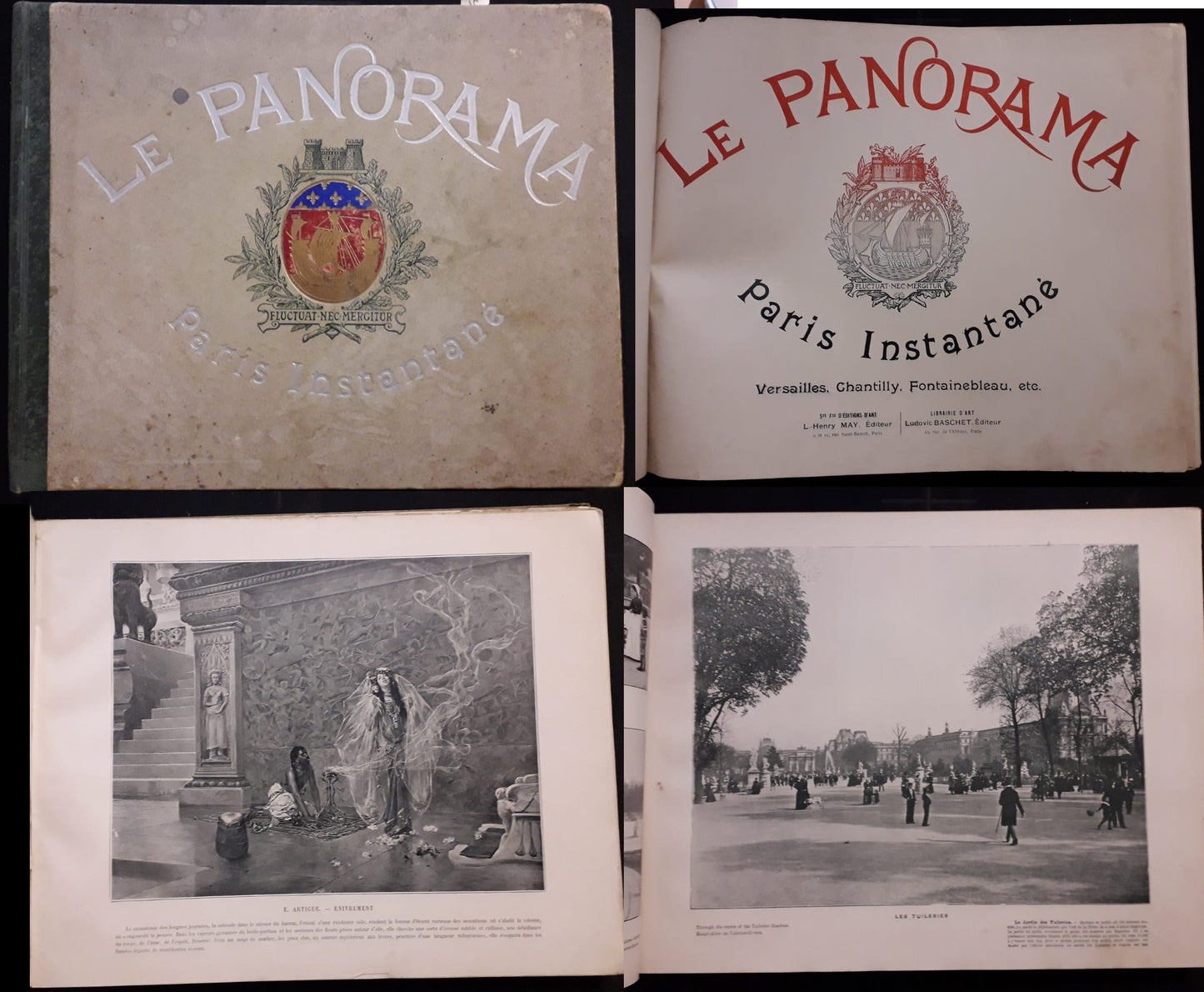 LT- LE PANORAMA PARIS INSTANTANE' FOTOGRAFIE PARIGI -- MAY --- 1905 - C- YFS560