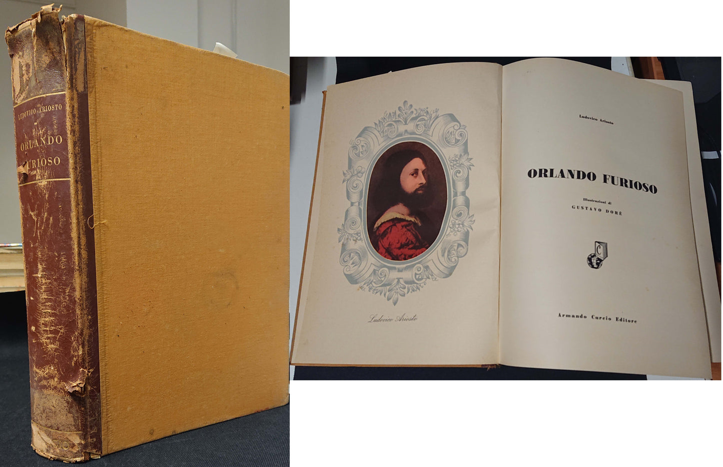 ORLANDO FURIOSO - LUDOVICO ARIOSTO - ARMANDO CURCIO --- 1957 - C - YDS449