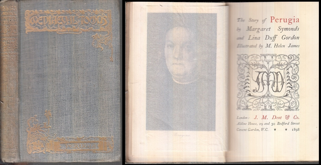 LS- THE STORY OF PERUGIA ILLUSTRATA - SYMONDS DUFF GORDON ---- 1898- C- XFS100