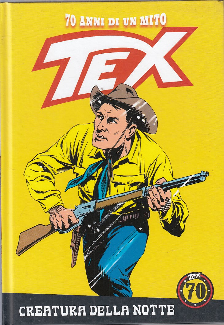 FB- 70 ANNI DI UN MITO TEX N.62 CREATURA DELLA NOTTE CON FIGURINE-- GdS-- C- G24