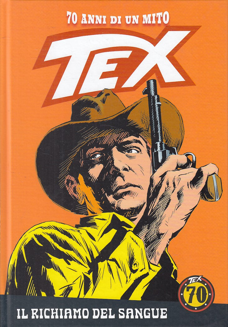 FB- 70 ANNI DI UN MITO TEX N.65 RICHIAMO SANGUE CON FIGURINE -- GdS -- C - G24