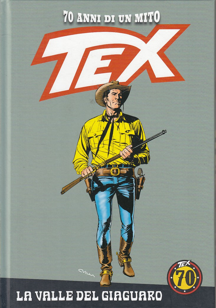 FB- 70 ANNI DI UN MITO TEX N.66 VALLE DEL GIAGUARO CON FIGURINE-- GdS-- C - G24