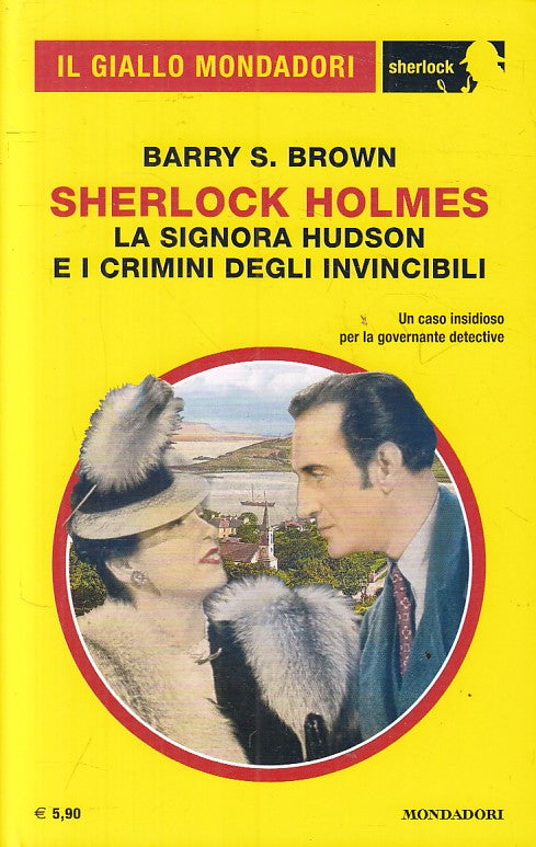 LG- GIALLO MONDADORI SHERLOCK HOLMES 71 SIGNORA HUDSON CRIMINI----- 2020- B- YFS