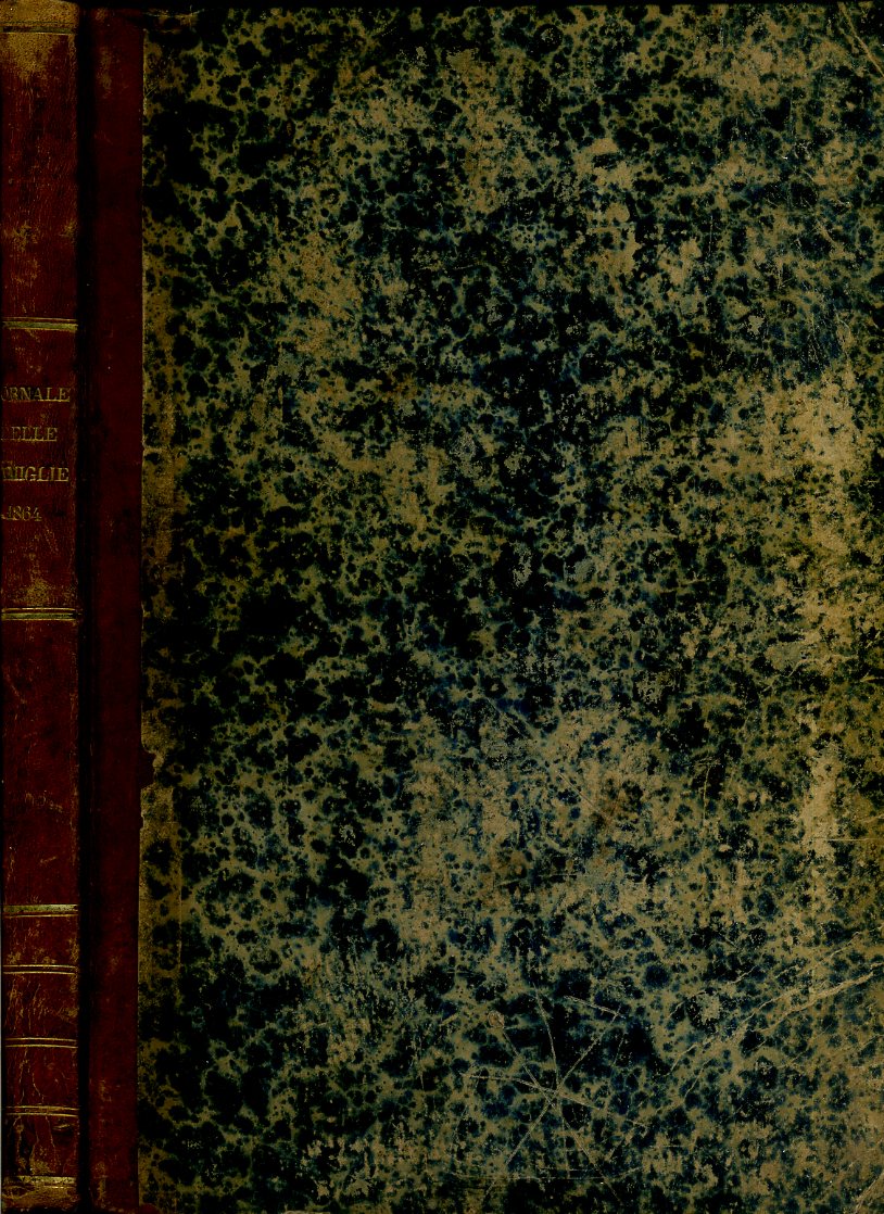 LR- GIORNALE DELLE FAMIGLIE PARTE LETTERARIA 1/24 BIS COMPLETA--- 1864- C- XFS46