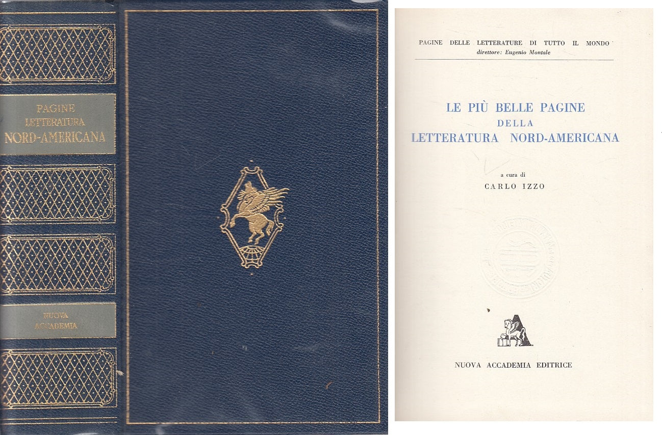 PAGINE LETTERATURA NORD AMERICANA -- NUOVA ACCADEMIA --- 1959 - CS - YFS337