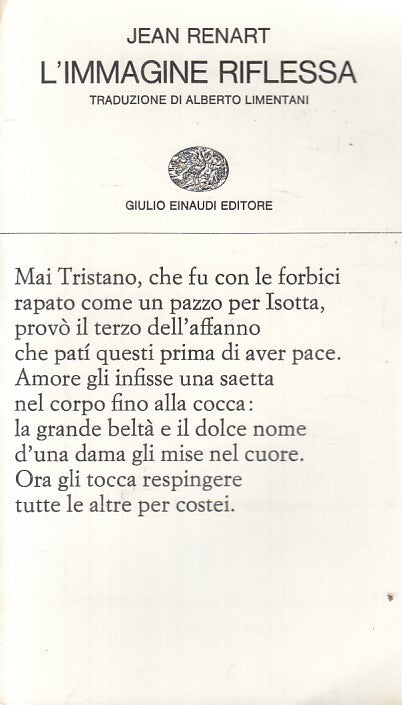 LN- L'IMMAGINE RIFLESSA - RENART - EINAUDI - POESIA -- 1970 - B - YFS326