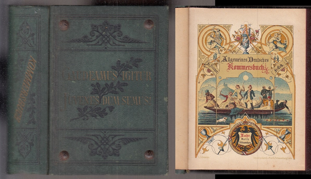 LZ- GAUDEAMUS IGITUR JUVENES DUM SUMUS GENERALE DEUTSCHES KOMMERS- 1920- C- XFS6