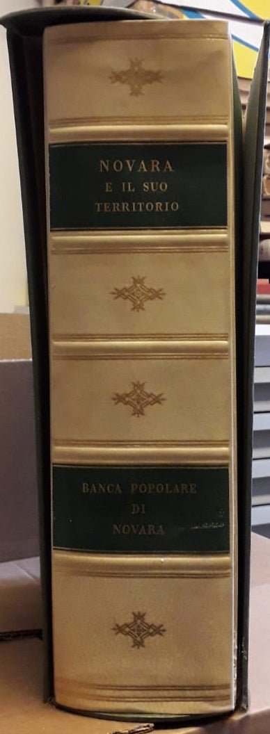 LS- NOVARA E IL SUO TERRITORIO -- BANCA POPOLARE DI NOVARA--- 1952- C- YFS