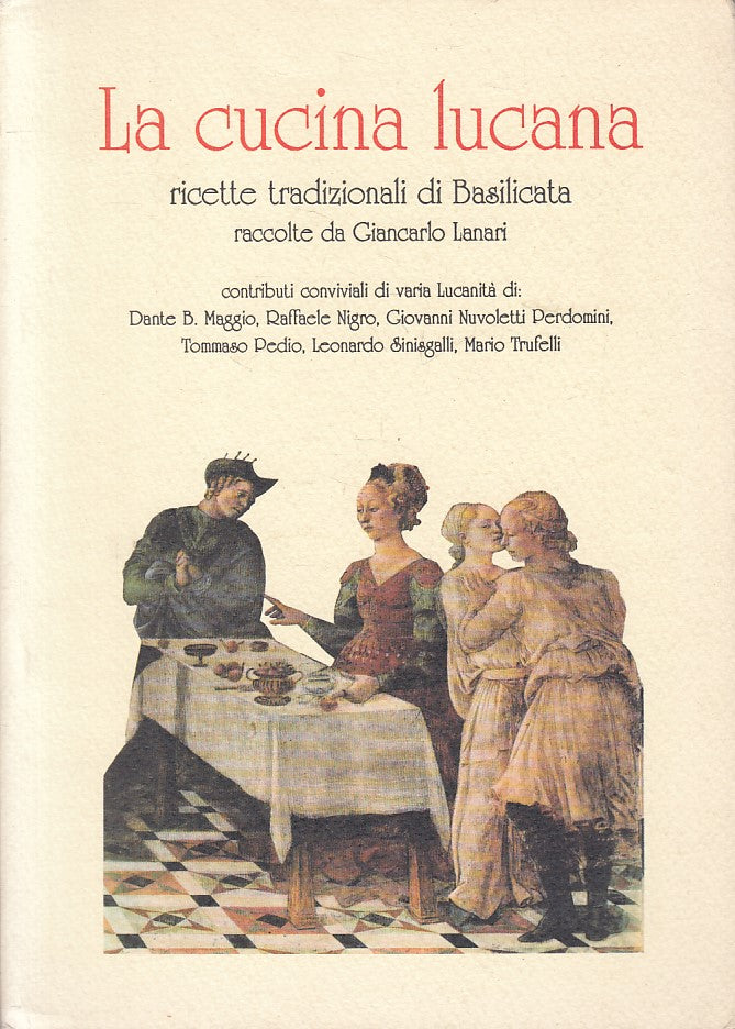 LK- CUCINA LUCANA RICETTE TRADIZIONALI BASILICATA-- POTENZA --- 1990 - B - ZFS12