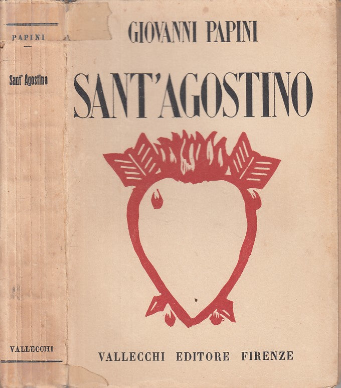 LS- SANT'AGOSTINO - GIOVANNI PAPINO - VALLECCHI --- 1930 - B - ZFS213