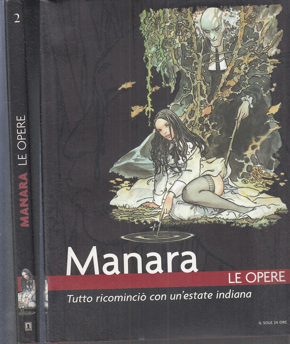 FP- LE OPERE N.2 TUTTO RICOMINCIO ESTATE INDIANA- MANARA - SOLE 24 ORE- 2006- CS