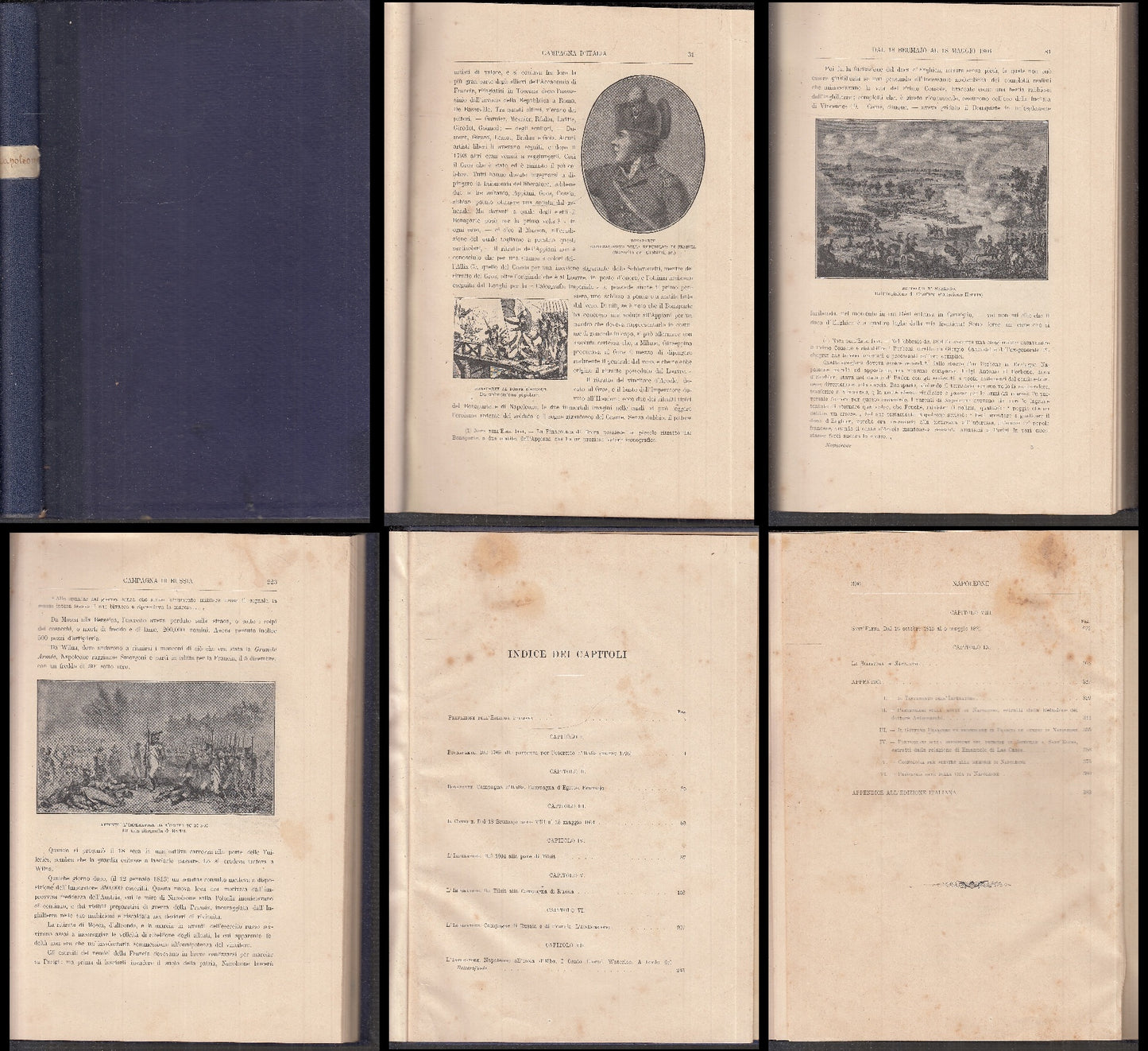 LS- NAPOLEONE BUONAPARTE STORIA VITA IMPRESE + APPENDICI ----- 1880 - C- XFS109