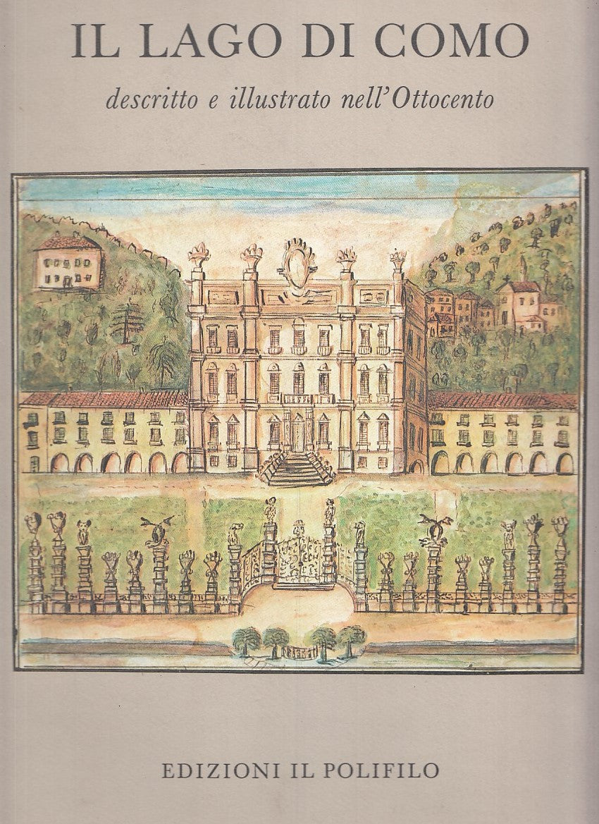 LT- LAGO COMO DESCRITTO E ILLUSTRATO OTTOCENTO-- IL POLIFILO--- 1983- CS- YFS890