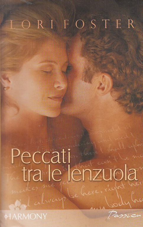 LN- PECCATI TRA LE LENZUOLA - FOSTER - MONDADORI - HARMONY -- 2007 - B - YFS165