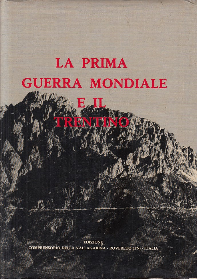 LS- LA PRIMA GUERRA MONDIALE E IL TRENTINO -- ROVERETO --- 1980 - CS - YFS597