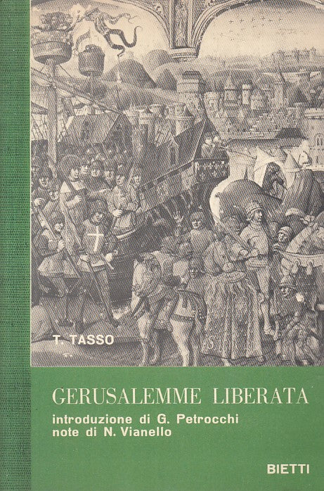 LN- GERUSALEMME LIBERATA - TASSO - BIETTI- CLASSICI POPOLARI-- 1968 - B - ZFS609