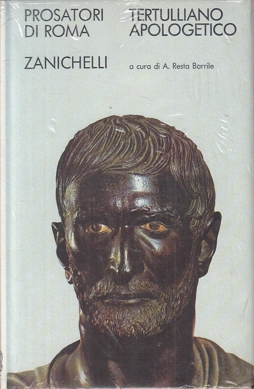 LN- APOLOGETICO - TERTULLIANO - ZANICHELLI - PROSATORI ROMA -- 1992 - CS - ZFS67