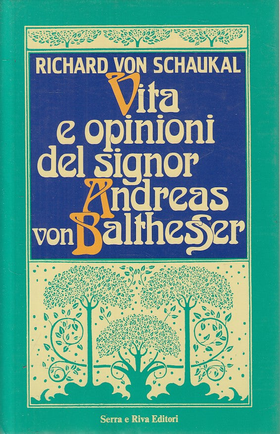 LS- VITA OPINIONI ANDREAS VON BALTHESSER - SCHAUKAL - SR --- 1986 - CS - ZFS438