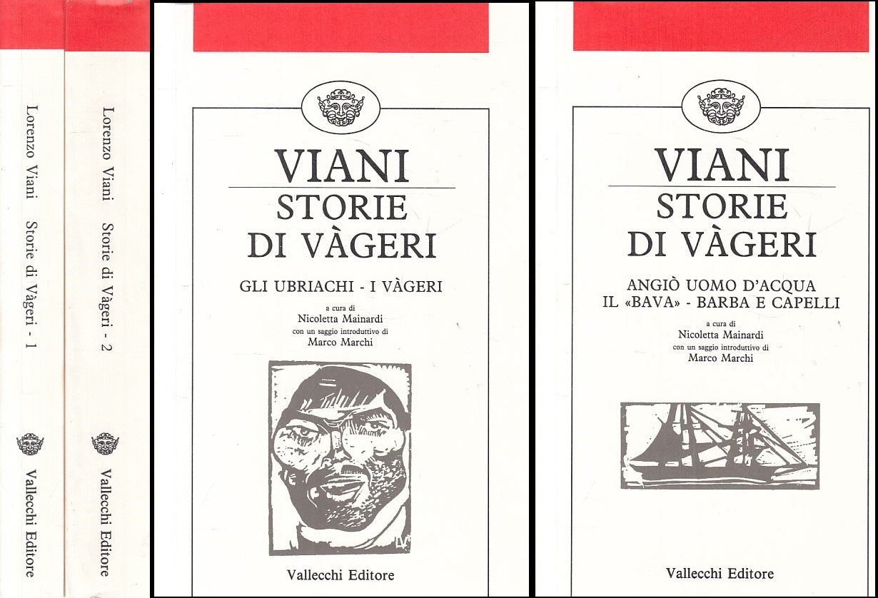 LN- STORIE DI VAGERY 2 VOLL. - VIANI - VALLECCHI- NOVECENTO-- 1988 - CS - ZFS438