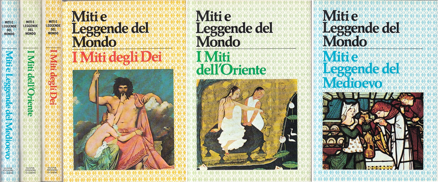 LN- MITI LEGGENDE MONDO DEI ORIENTE MEDIOEVO 3 VOL.-- CASINI--- 1976- CS- ZFS307