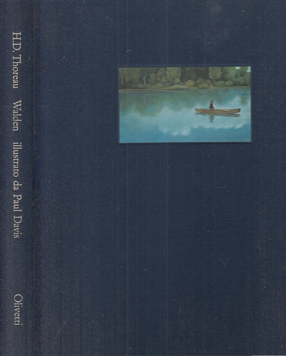 LT- WALDEN O LA VITA NEI BOSCHI - THOREAU DAVIS - OLIVETTI --- 1976 - C - YFS946